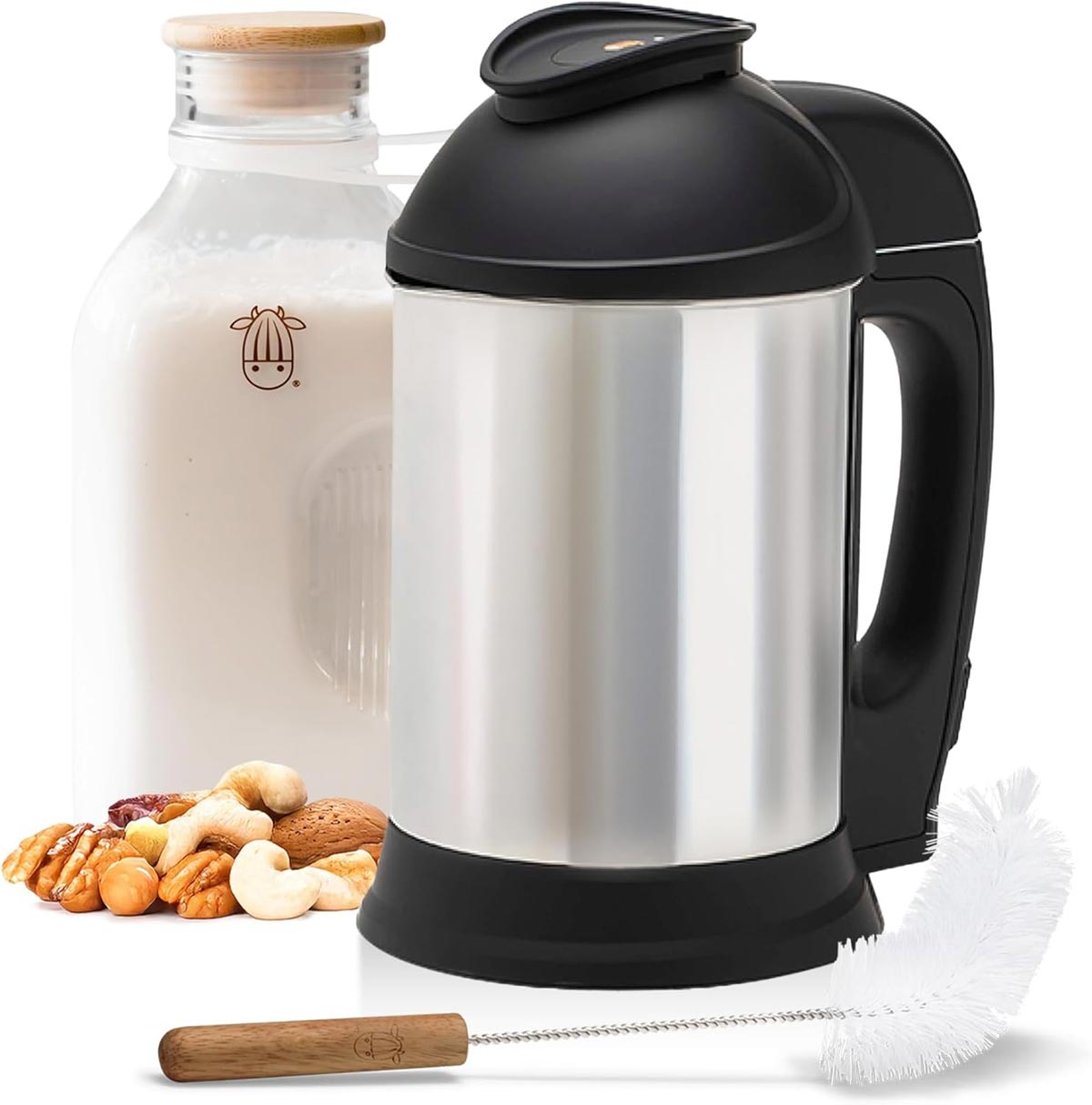 Machine à lait végétal Almond Cow Ensemble essentiel avec panier filtre inox