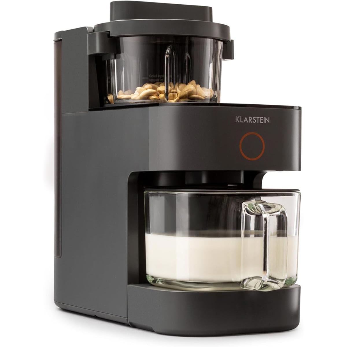 Klarstein Mixer sur pied 1250W avec technologie de chauffage pour laits végétaux et smoothies