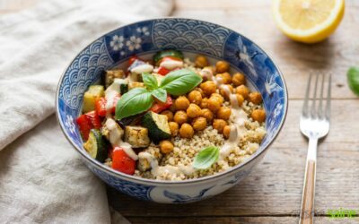 Bouddha bowl quinoa d’été