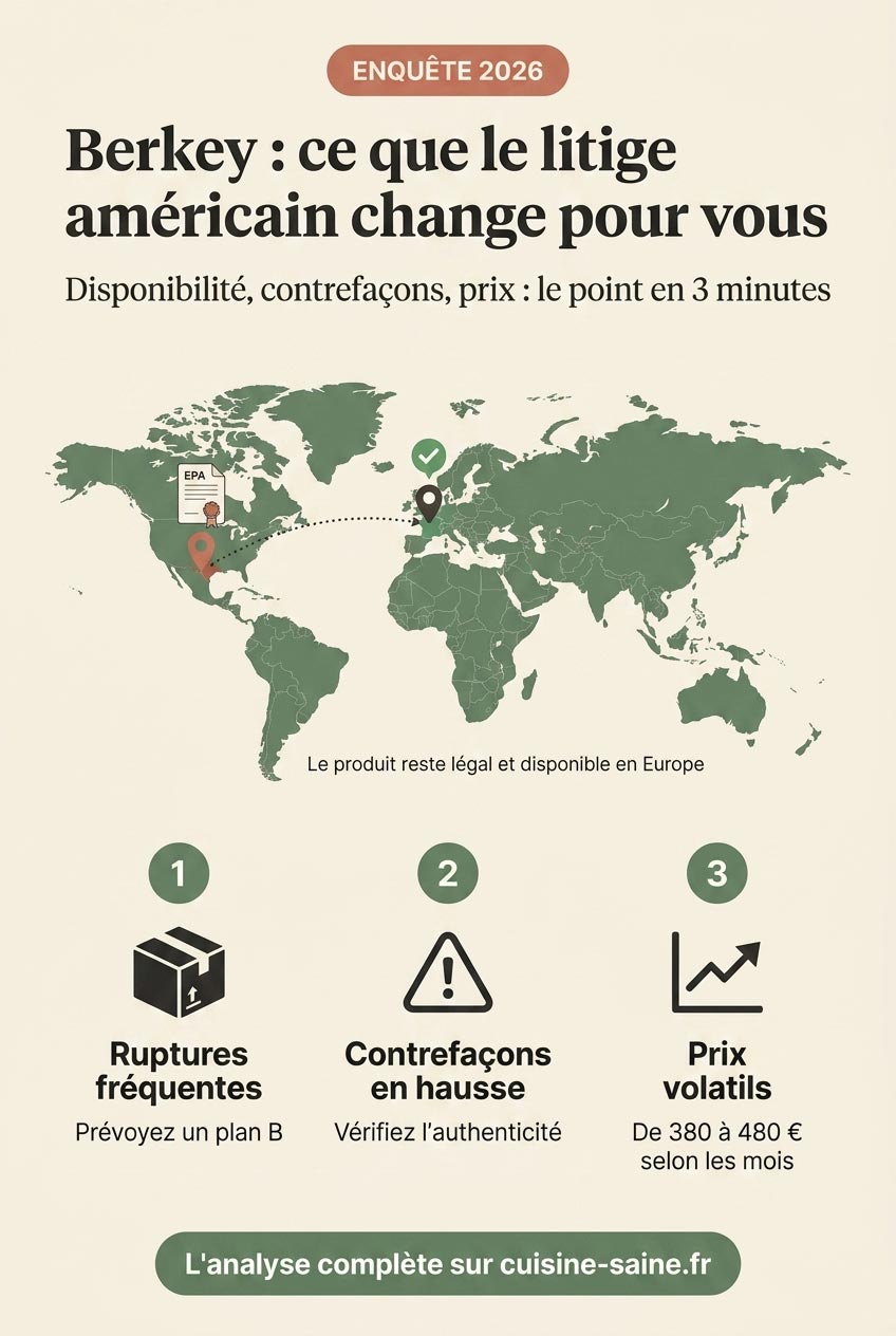 Berkey : ce que le litige américain change ?