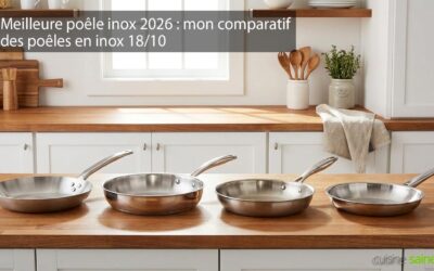 Meilleure poêle inox 2026 : mon comparatif des poêles en inox 18/10