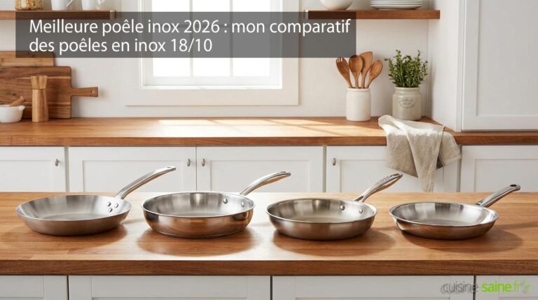 Meilleure poêle inox 2026