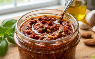 Recette du pesto rosso maison