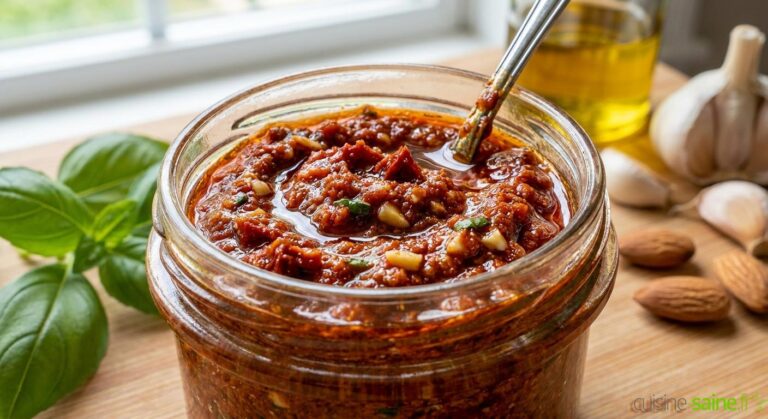 Recette du pesto rosso maison