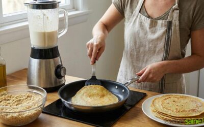 Wraps sans gluten au quinoa (tortillas maison faciles)