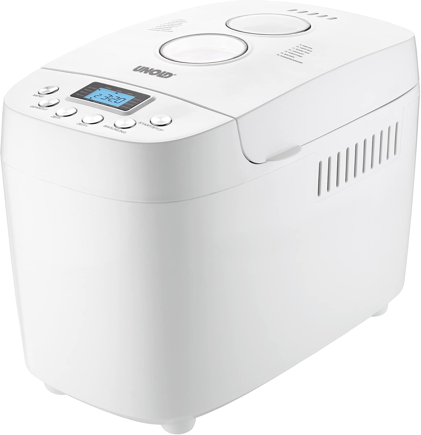 Machine à pain Unold Backmeister Big White 68520 à cuve céramique