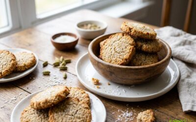 Biscuits au sarrasin et amandes : la recette vegan et sans gluten prête en 15 minutes