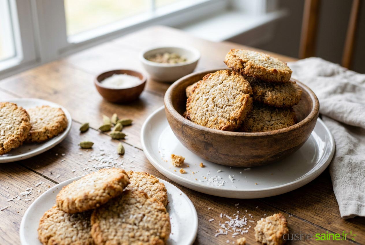 Biscuits au sarrasin et amandes