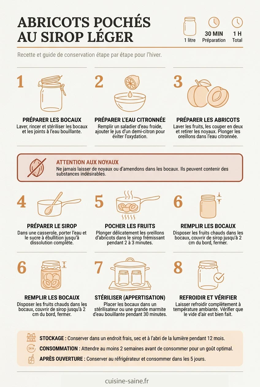 Comment faire des conserves d'abricots