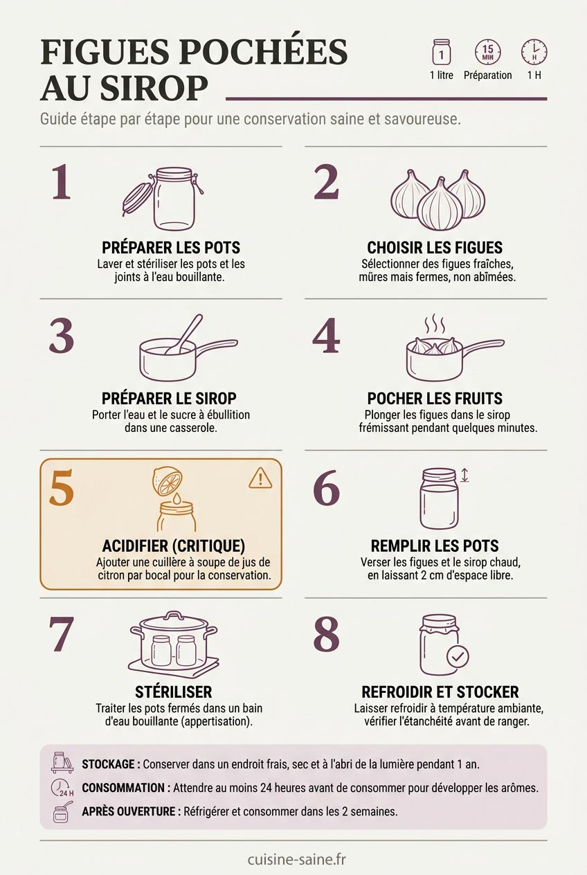 Comment faire des conserves de figues