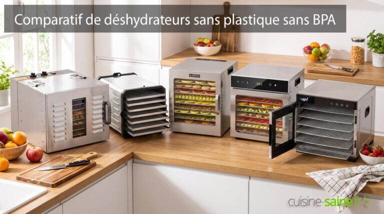 Comparatif des déshydrateurs sans plastique sans BPA