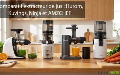 Comparatif extracteur de jus : mes 4 modèles testés