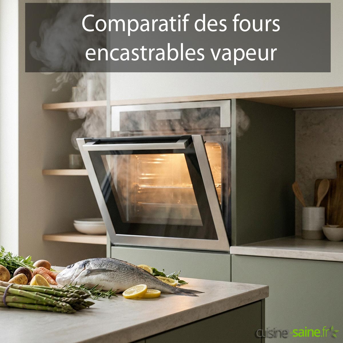 Comparatif des fours encastrables vapeur