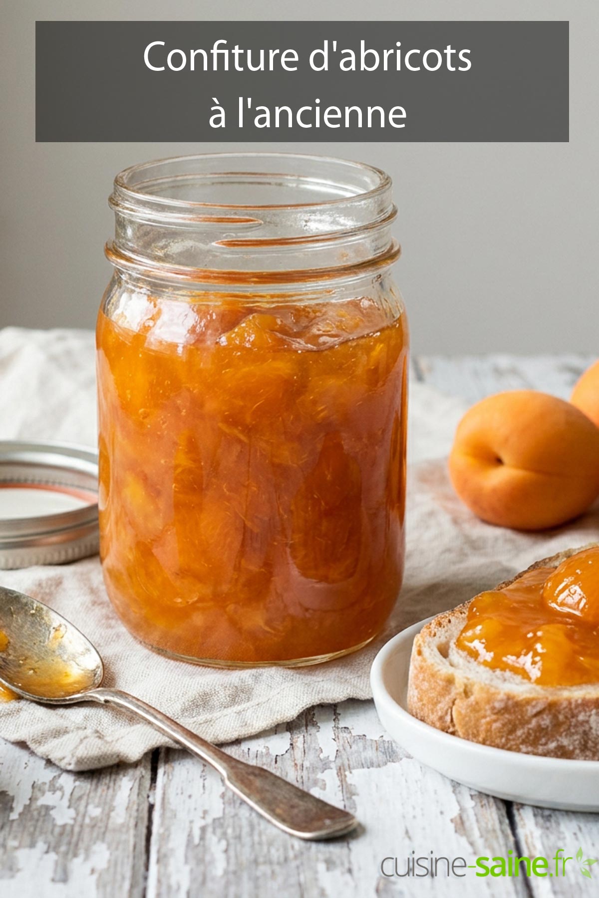 Recette de confiture d'abricots à l'ancienne