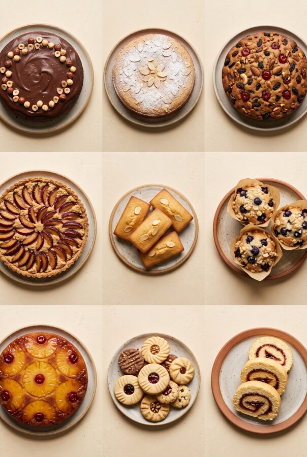 Collection de 28 gâteaux sans gluten