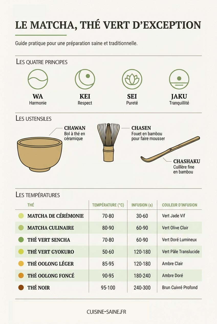 Le matcha, thé vert d'exception 