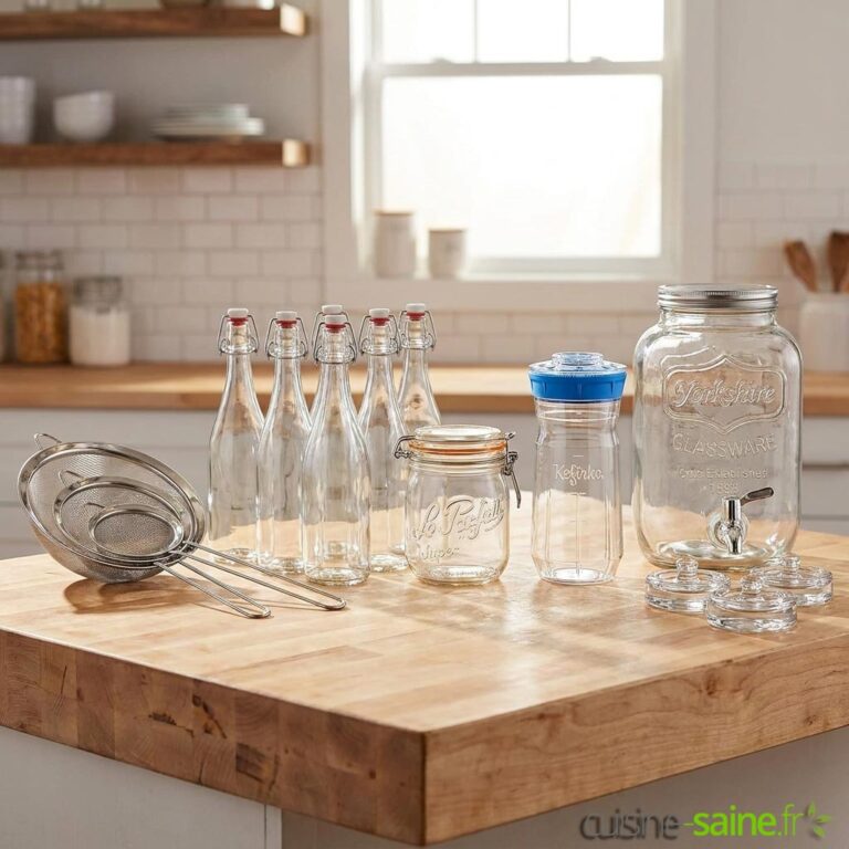 Le matériel pour se lancer dans la fermentation maison