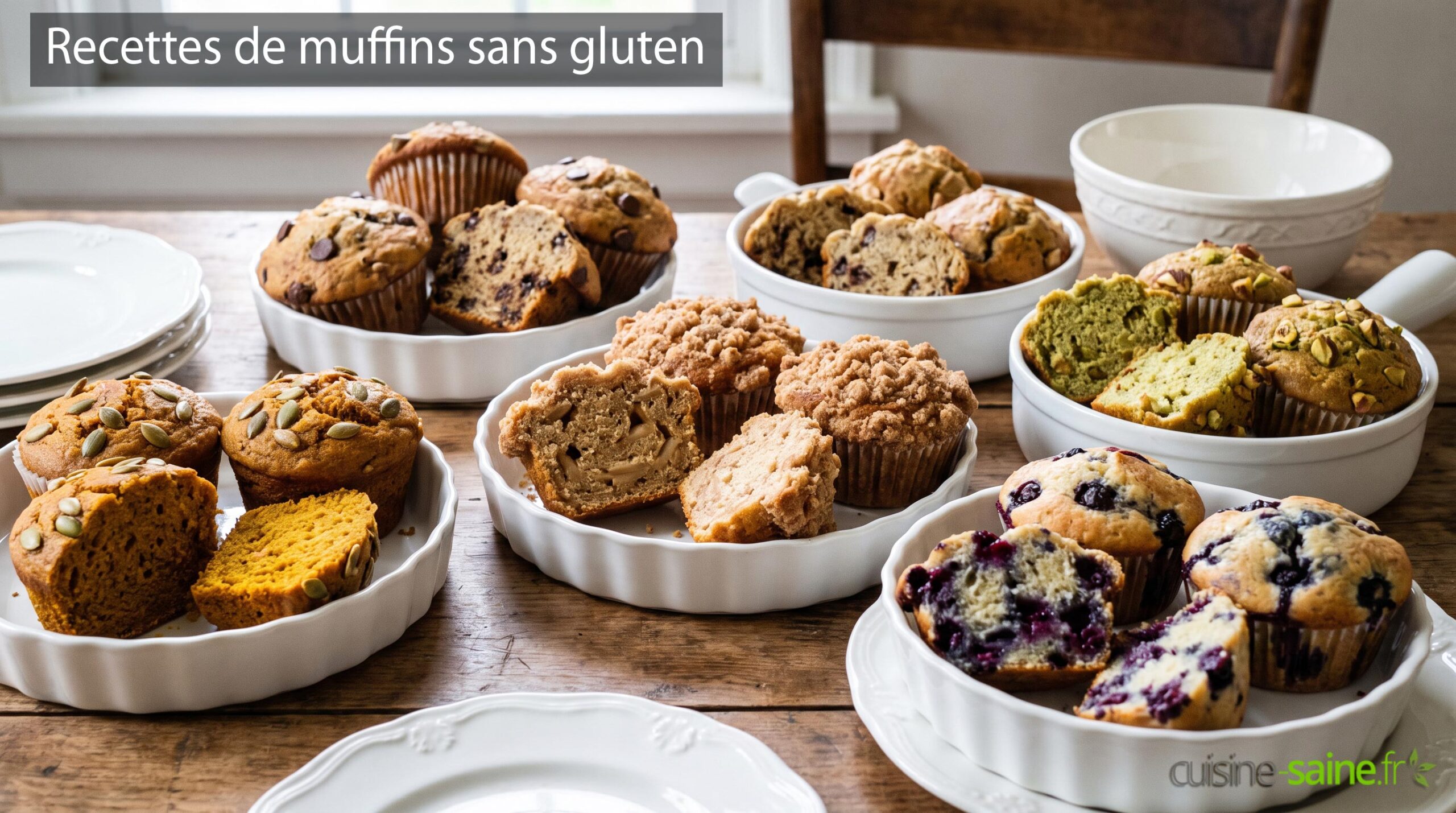 10 recettes de muffins sans gluten