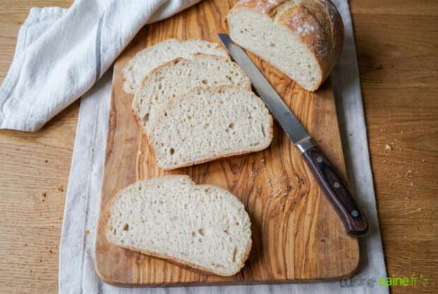 Pain au levain sans gluten à la farine d'avoine