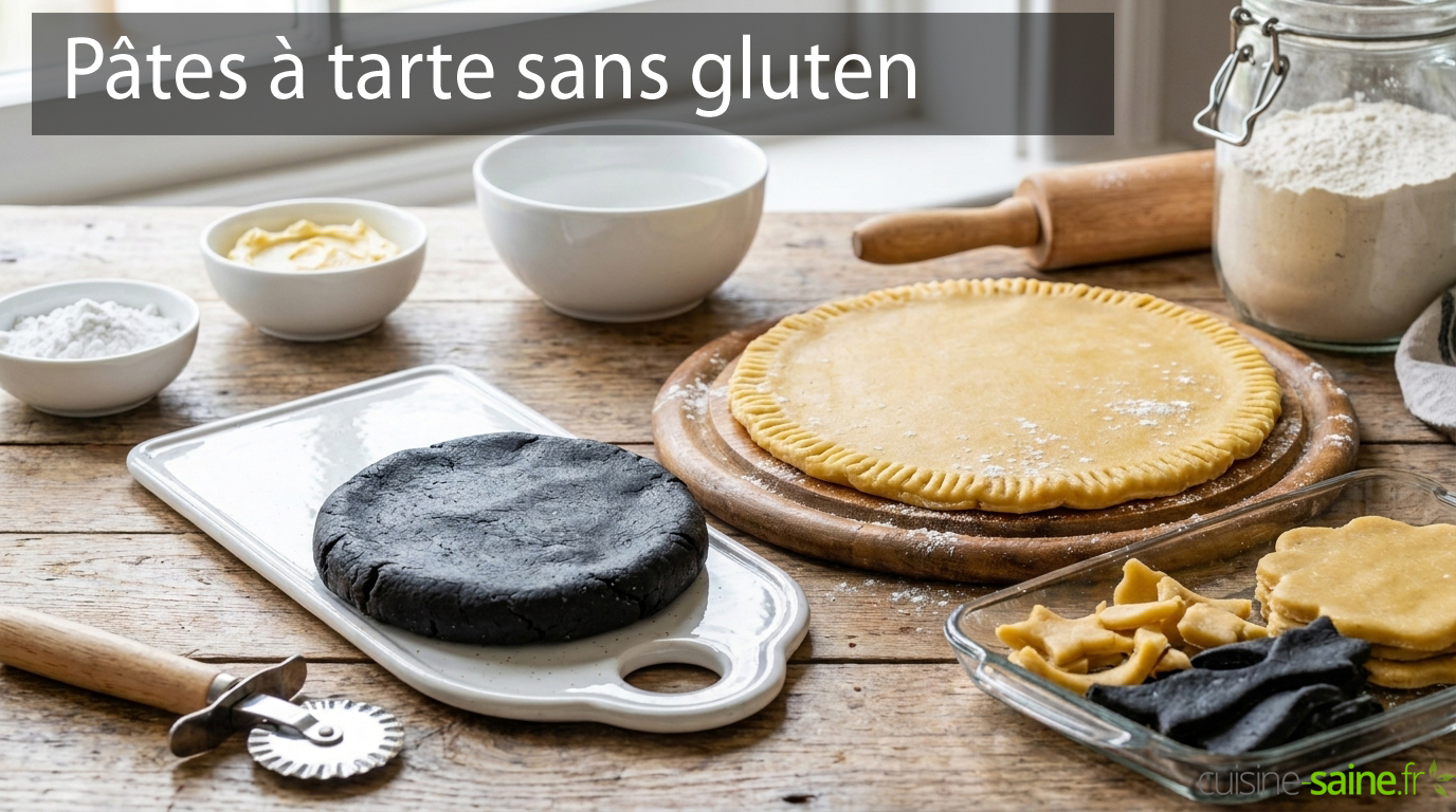 Recettes de pâte à tarte et pâtes brisées sans gluten