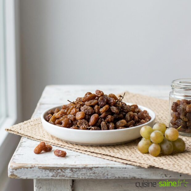 raisins déshydratés maison