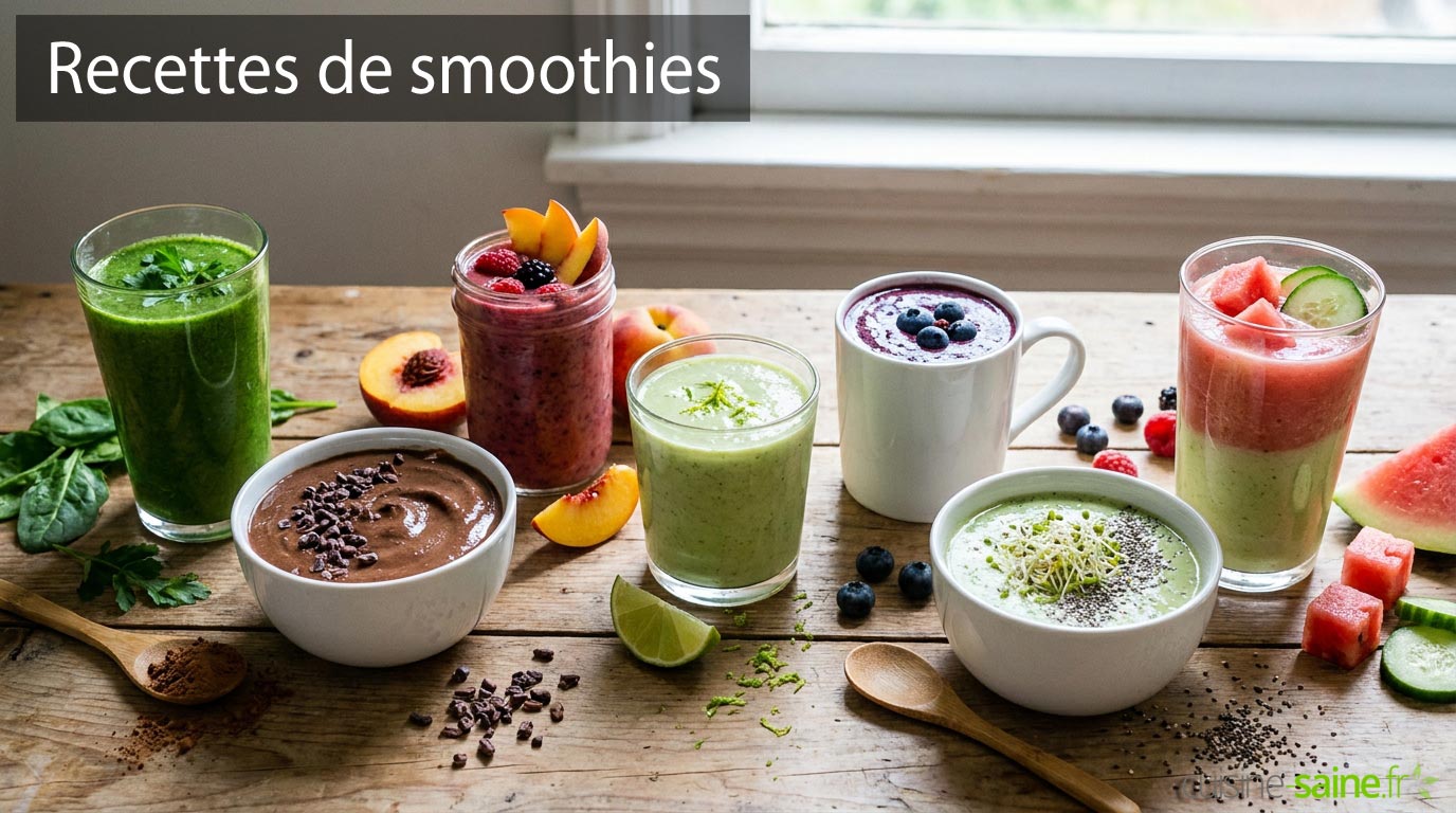 Recettes de smoothies
