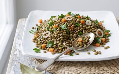Lentilles en salade