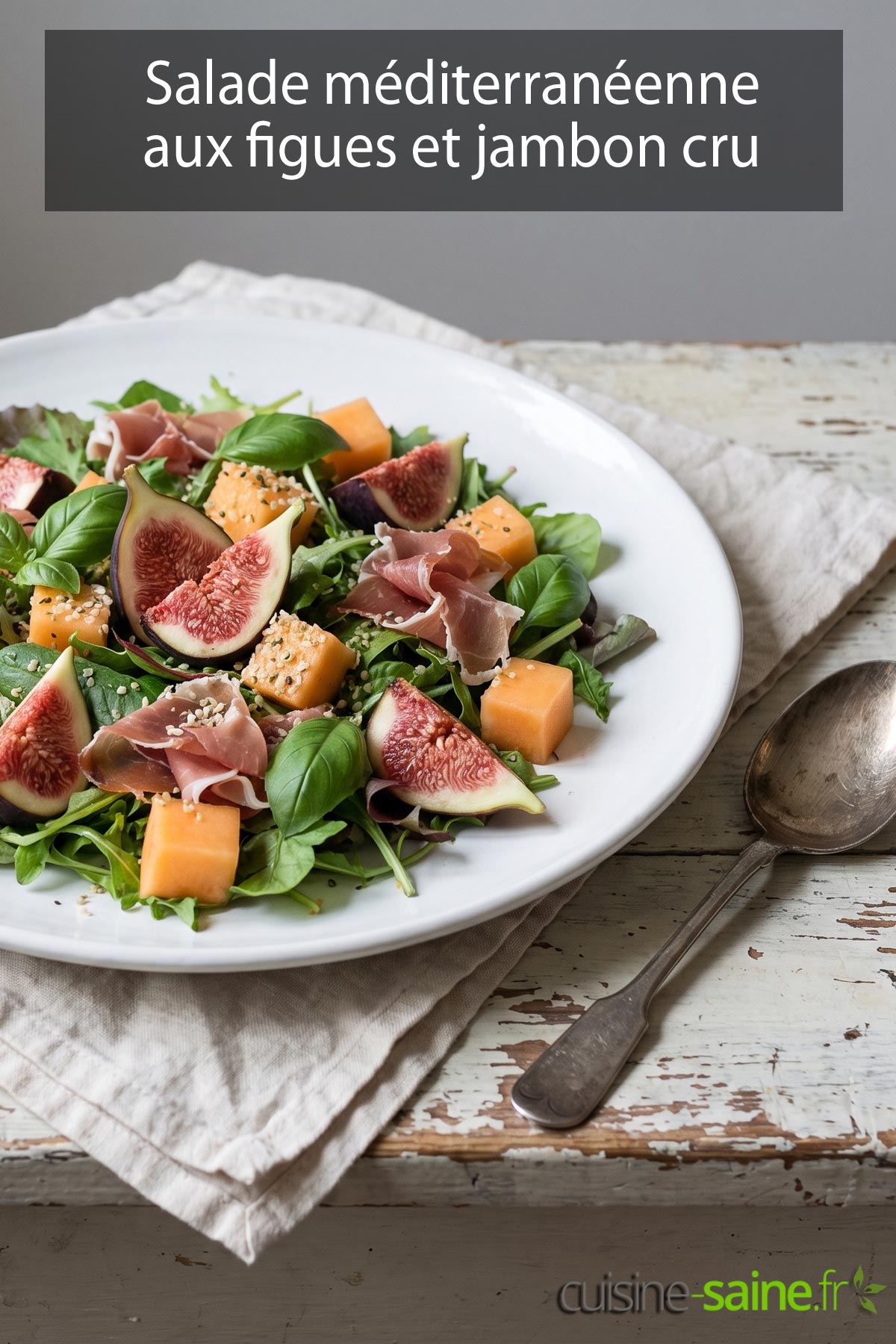 Recette de salade méditerranéenne sans gluten et sans lactose