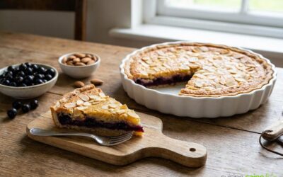 Tarte au cassis et amandes sans gluten ni lactose : la recette gourmande et fruitée