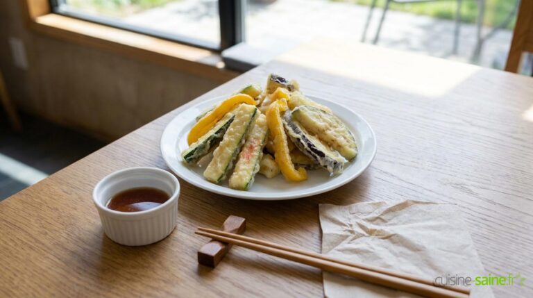 Recette de tempuras de légumes d'été