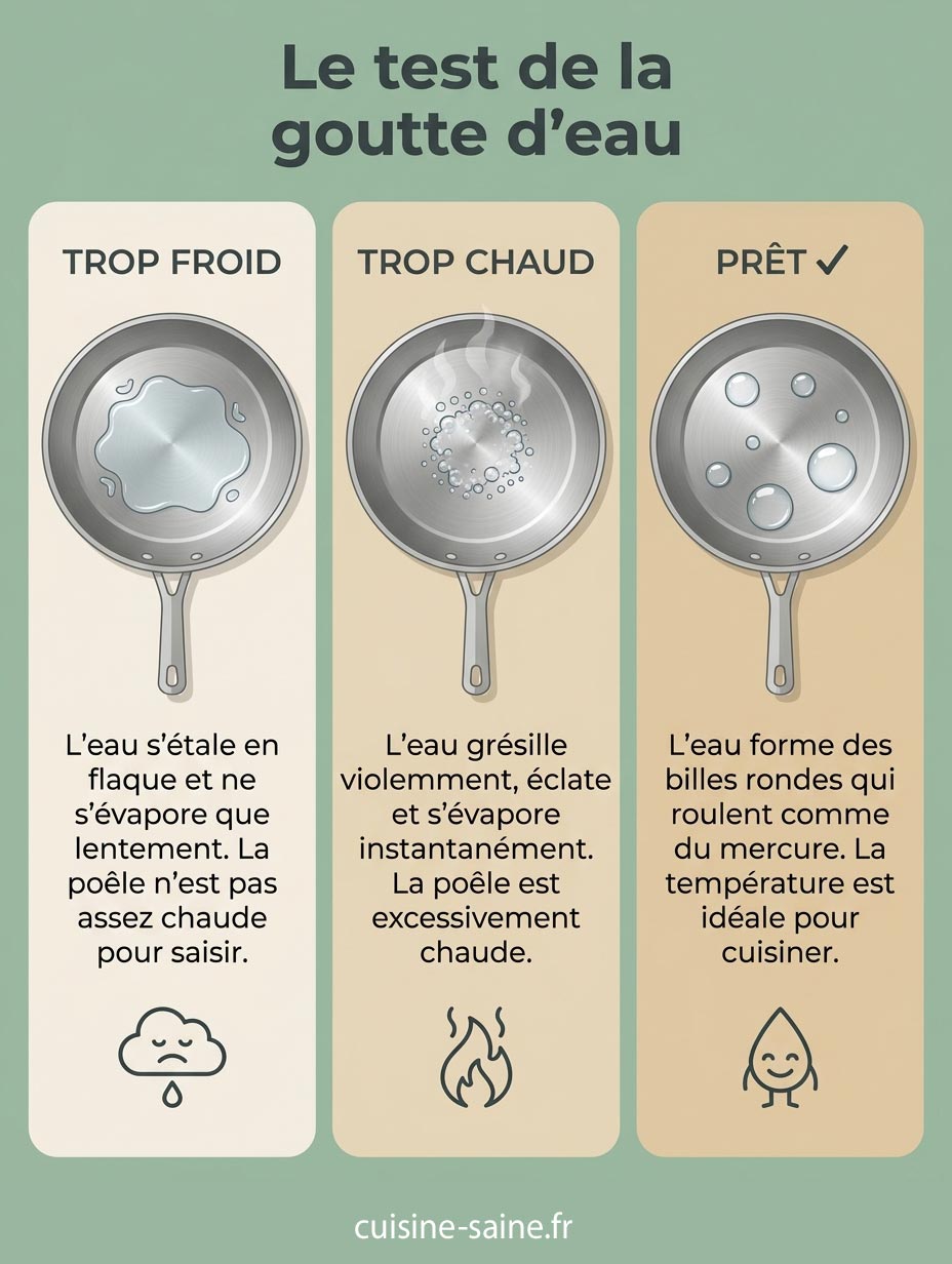Le test de la goutte d'eau
