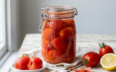 Conserves en bocaux de tomates entières : stérilisateur ou autoclave