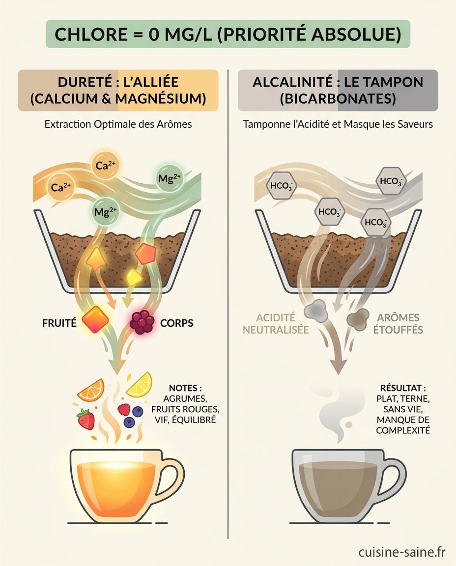 Quelle eau choisir pour un bon café ?