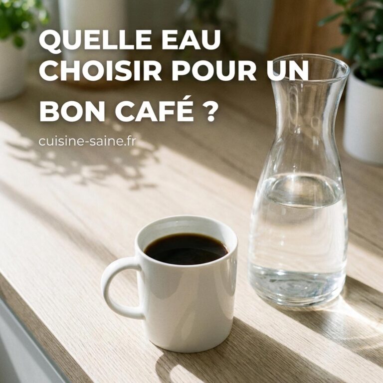 Quelle eau choisir pour un bon café ?