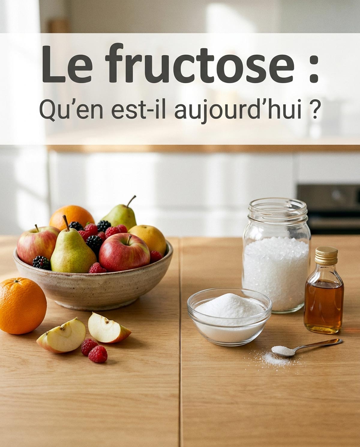 Fructose, aujourd'hui
