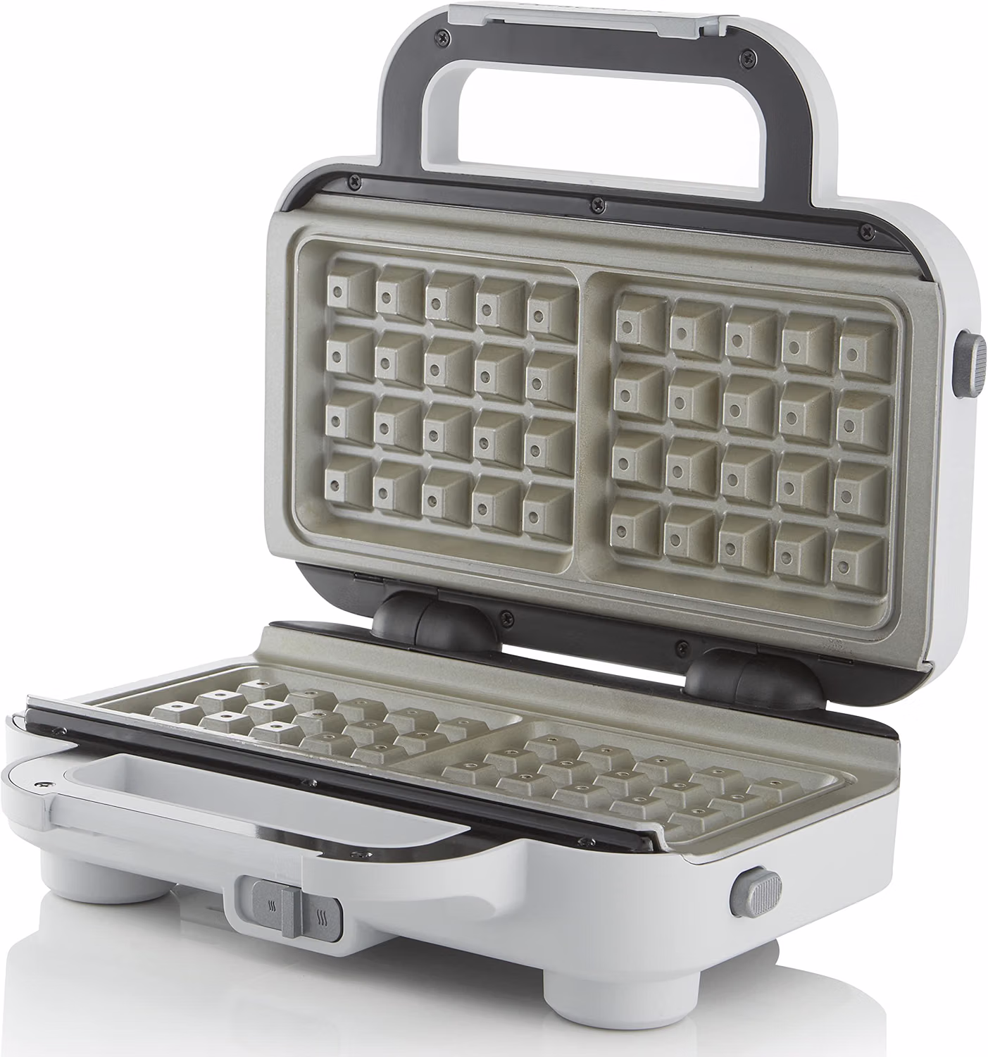 Gaufrier Breville VST072X gris et argent à revêtement DuraCeramic