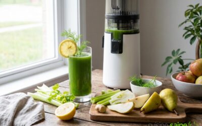 4 recettes de jus verts anti-inflammatoires à l’extracteur pour attaquer la rentrée