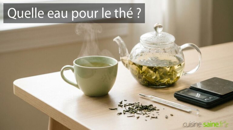 Quelle eau utilisée pour faire son thé ?