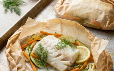 Temps de cuisson du poisson en papillote + calculateur