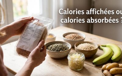 Calories affichées, calories absorbées : ce que les fibres changent