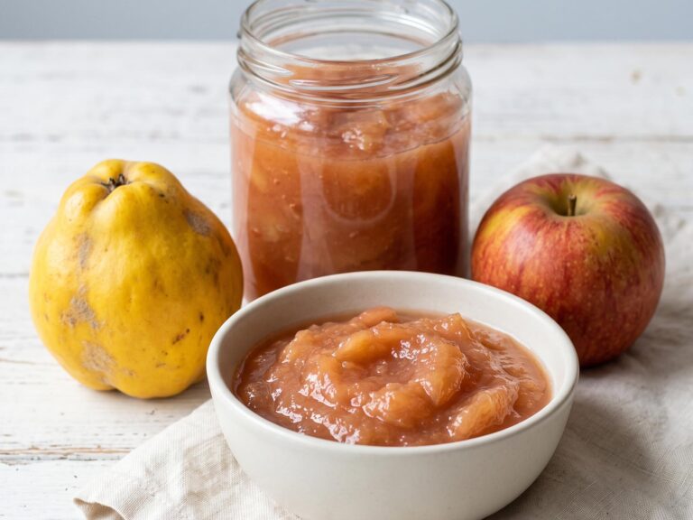 Compote pomme coing maison : la recette parfumée
