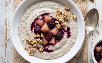 Porridge d’automne aux flocons de sarrasin